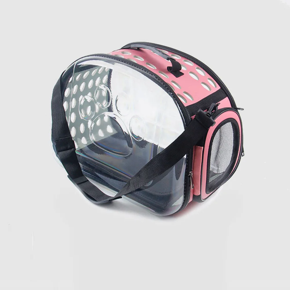 

Pet Carrier For Cat Dog Transparent Travel Backpack Durable Outdoor Camping Hiking Adjustable Strap Stable Buckle Large