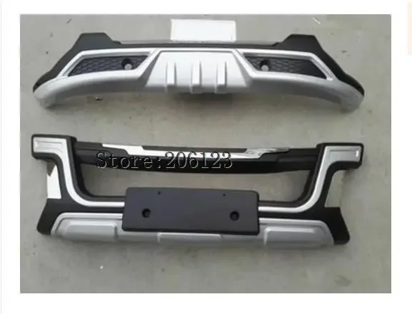 For Renault Kadjar 2016 2017 2018 Hot Sale ABS New front and rear lower bumper protector Skid