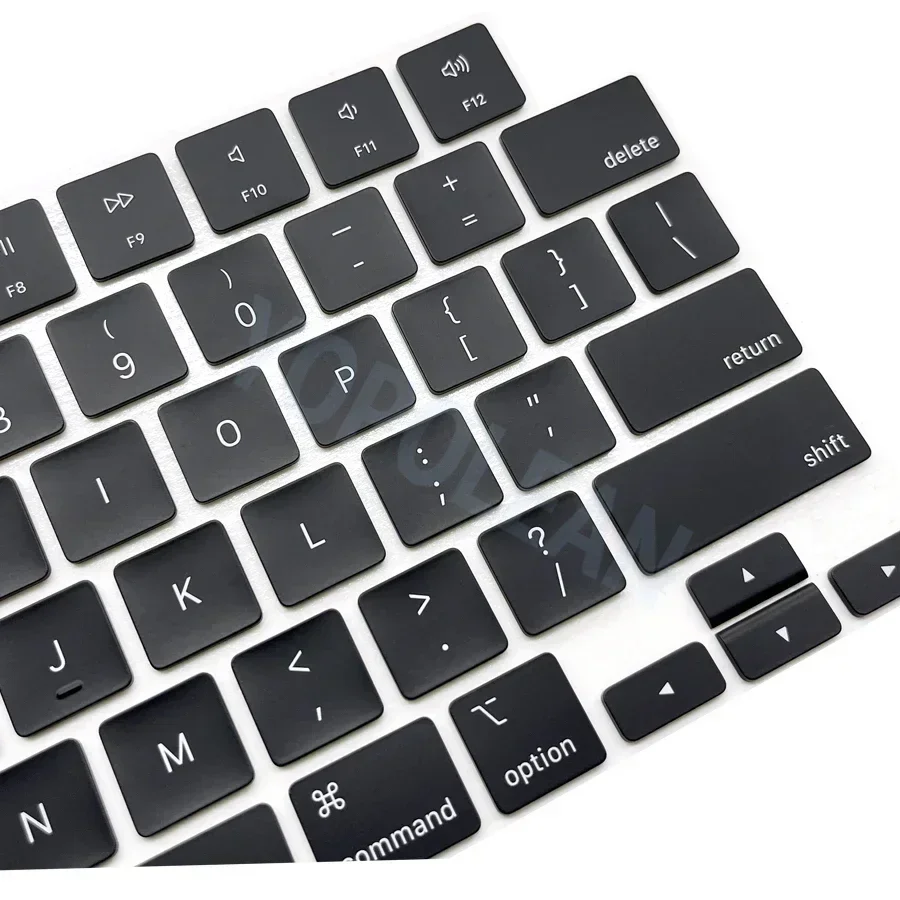 Laptop A2681 A2941 A3113 A3114 Keycaps Keys Key Cap set black For Macbook Air M2 M3 13.6