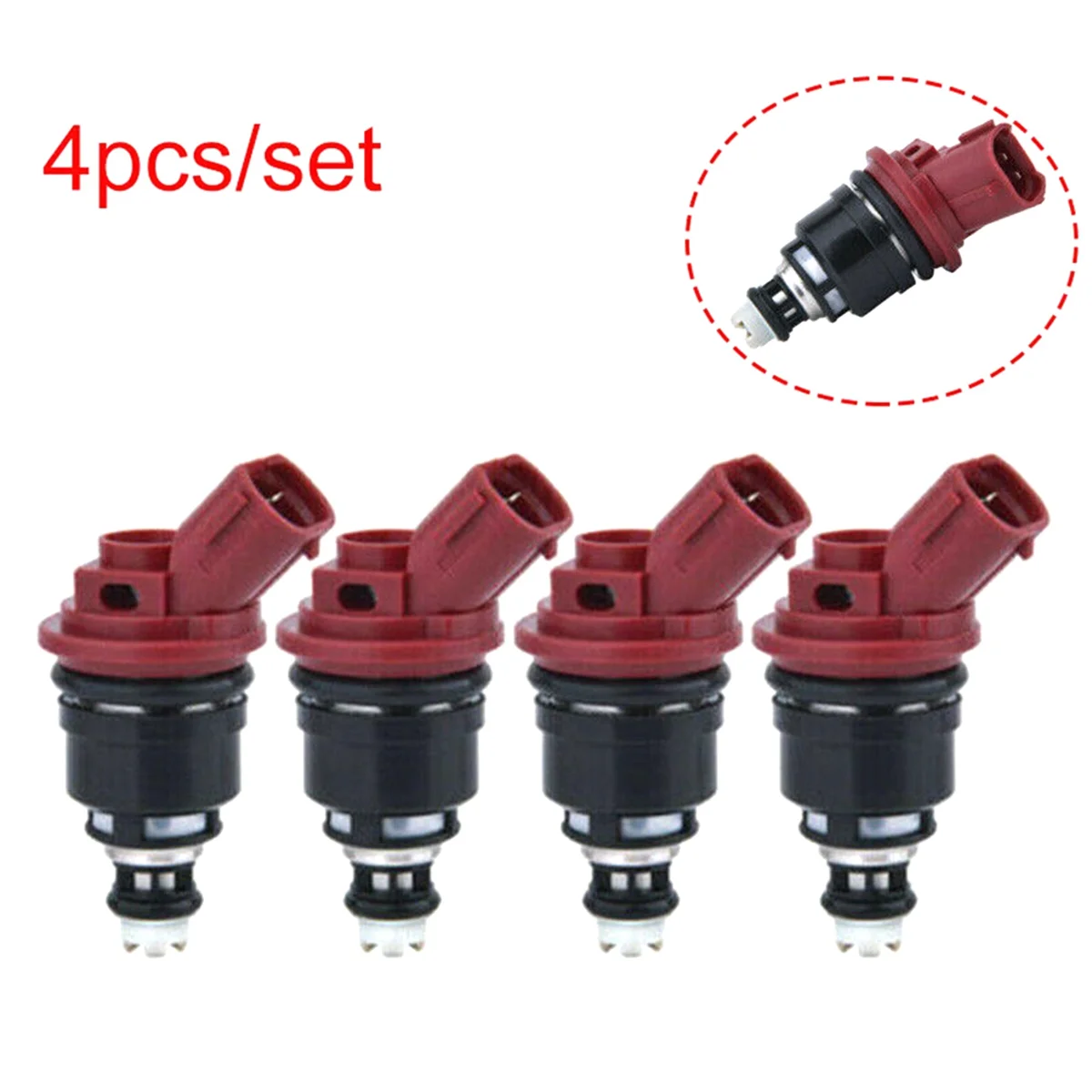 4Pcs FJ398 Fuel Injector 16611-AA140 16611-AA310 for Subaru Legacy Impreza H4