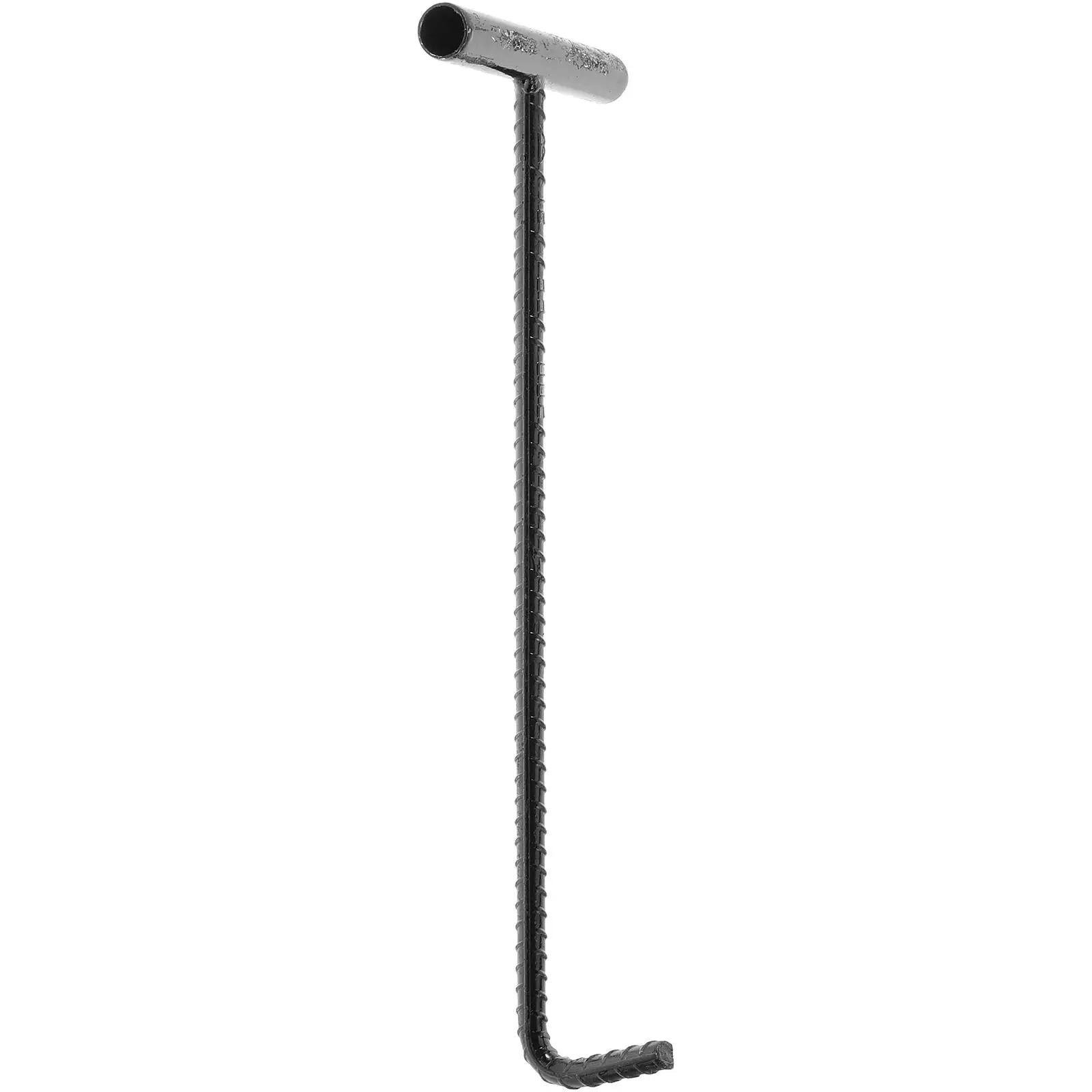 

Stainless Steel T-bar Manhole Cover Hook Heavy Duty Lifting Pull Hook for Garage Drains Sewer Practical Long Life
