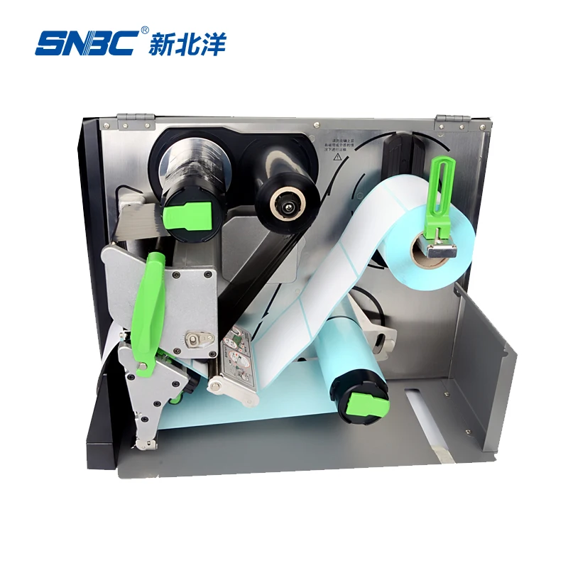SNBC BTP-7410 High Accuracy Without Skipping and Missing Labels Industrial Barcode Foil Label Sticker Printer Machine