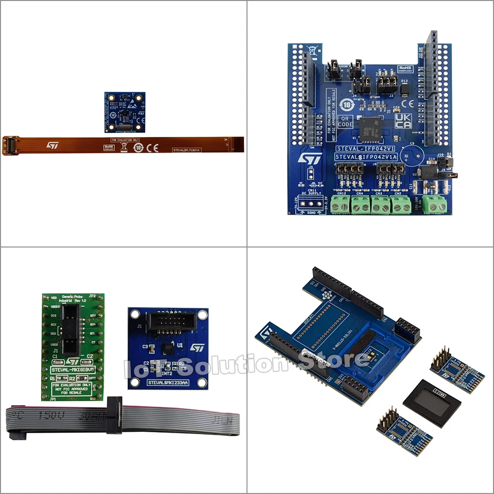 1set-lot-cam-5g0-079clr-steval-c34kat1-steval-ifp042v1-steval-ifp047v1-steval-mki174v1-steval-mki233ka-x-nucleo-53l1a1-new