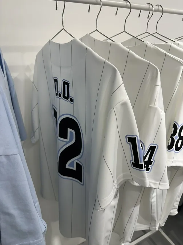 

EXO Baekhyun Chanyeol Sehun ex Baseball Jerseys Cr Soda Dance Practice Korean Sle Stand Fit ort Sve T-irts