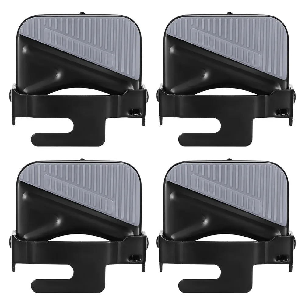 2Pairs Bike Pedals Heavy Duty Iron Wear-Resistant Anti-Slip Sturdy Replacement Parts Suitable Front Rear Axle Mountain Road