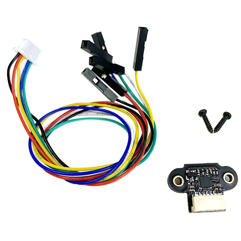 

1X TOF10120 Laser Range Sensor Module 10-180cm Distance Sensor RS232 Interface UART I2C IIC Output 3-5V For Arduino