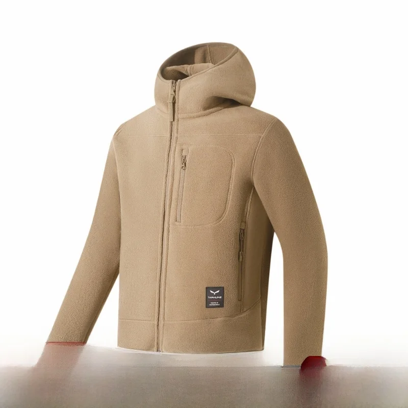 

Утепленная осенне-зимняя двусторонняя флисовая куртка с капюшоном для пар (мужчин и женщин), теплая, из полиэфирного волокна, длинная