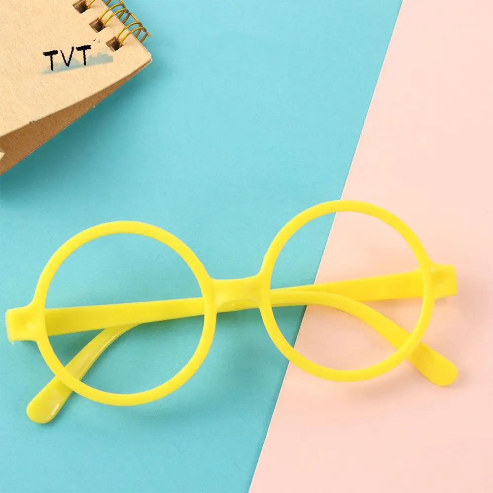 

Fashion Lovely Girls Eyewear Candy Color Without Glasses Lens Light Spectacle Frames PP Glasses Frame Round Glasses Frame