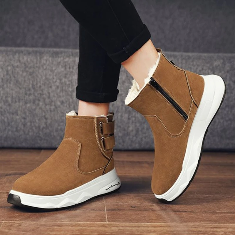 Met Ritssluiting Antislip Zwarte Herenschoenen Hot Selling Classic Biedt Nieuwe Laarzen Voor Heren Casual Designer Goedkope Originele Deals Van Hoge Kwaliteit