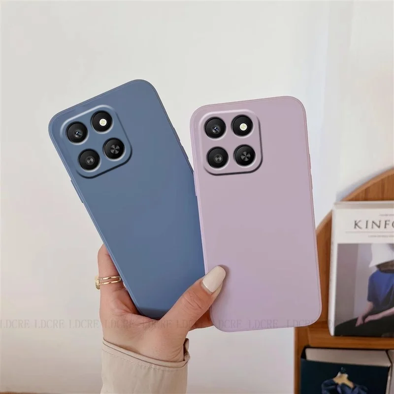 For Cover Honor 400 Smart Case Huawei Honor 400 Smart Capas Bumper Liquid Silicone Shockproof Soft TPU Fundas Honor 400 Smart