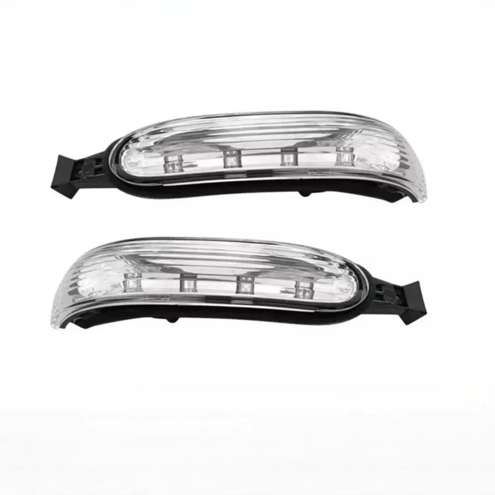 2Pcs Rearview Mirror Turn Signal Light for Mercedes-Benz W163 ML350 ML500 02-05 A1638200521 A1638200621