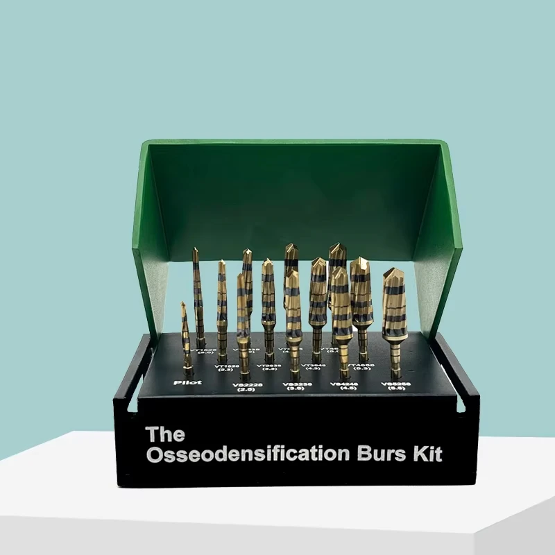 

Osseodensification Burs Kit Surgical Implant System Drivers Implant Maxillary Sinus Lift Kit Dental Tools Dental Implant Drills