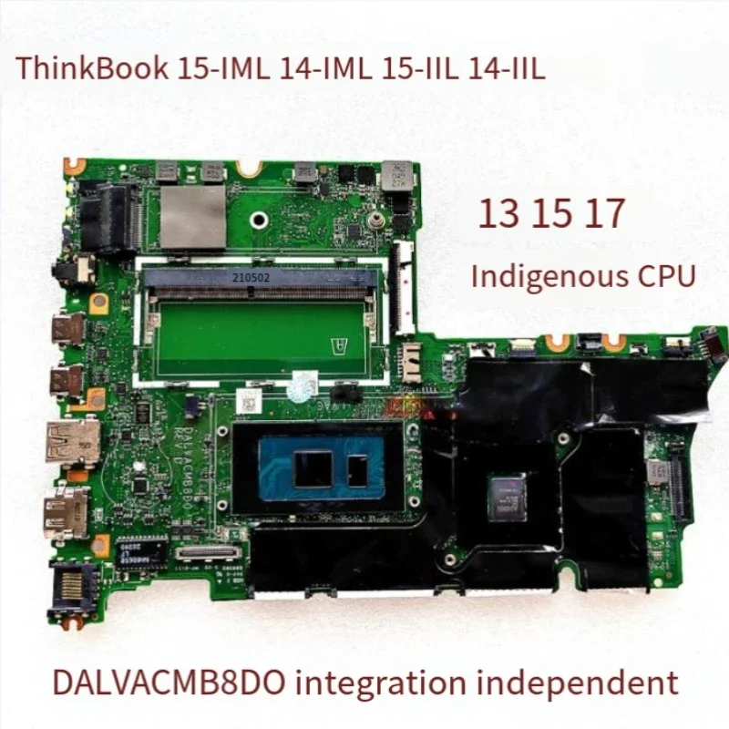 Lenovo ThinkBook 15-IML 14-IML 15-IIL 14-IIL DALVACMB8D0 main board i5