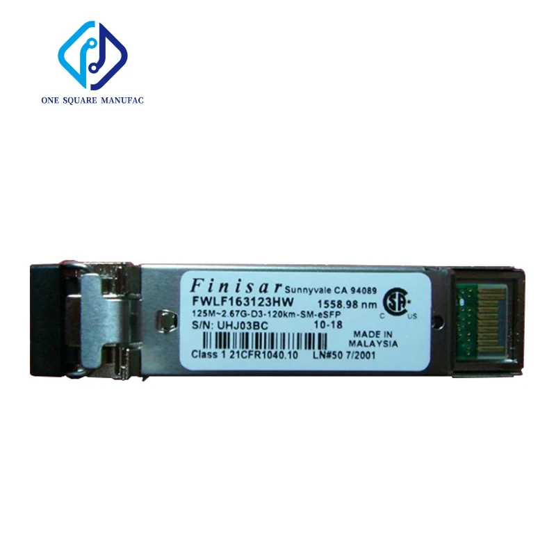 Finisar FWLF163123HW 1558.98nm 125M-2.67G-D3-120KM-SM-ESFP Optical Fiber Transceiver