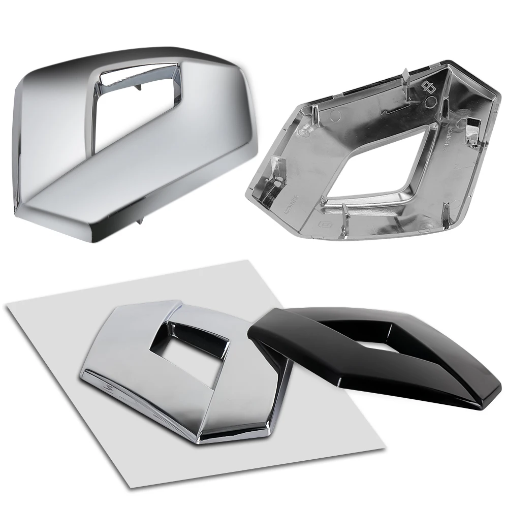 Badge ABS 3D pour calandre de voiture, emblème de capot, Logo arrière de coffre, autocollant de décoration pour Renault Clio Kadjar Koleos Megane Espace Scenic