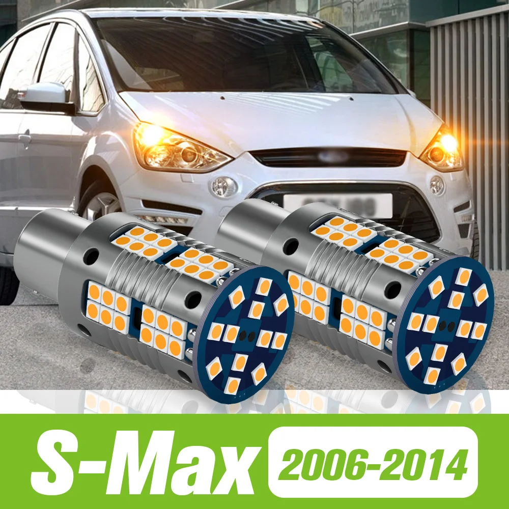 

2pcs For Ford S-Max S Max 2006-2014 LED Turn Signal Light Turning Lamp 2007 2008 2009 2010 2011 2012 2013 Accessories