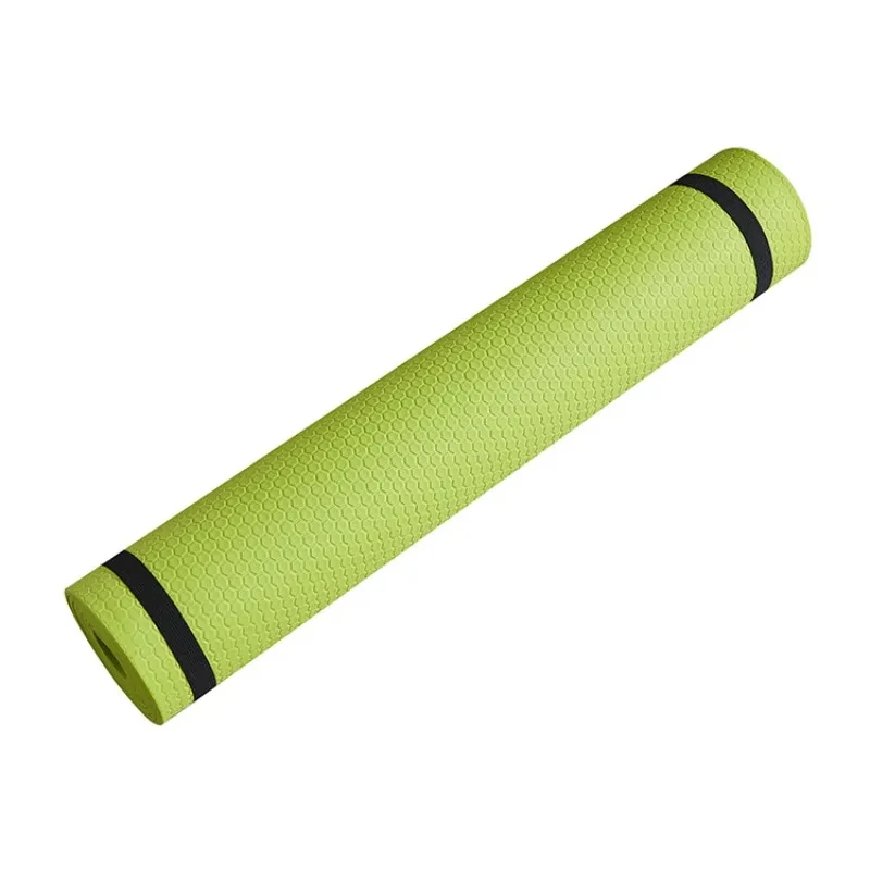 OUZEY 1CM Thick Yoga Mat Anti-skid Fitness Mat  NBR Comfort Foam Yoga Matt for Exercise, Yoga, and Pilates Gymnastics Mat