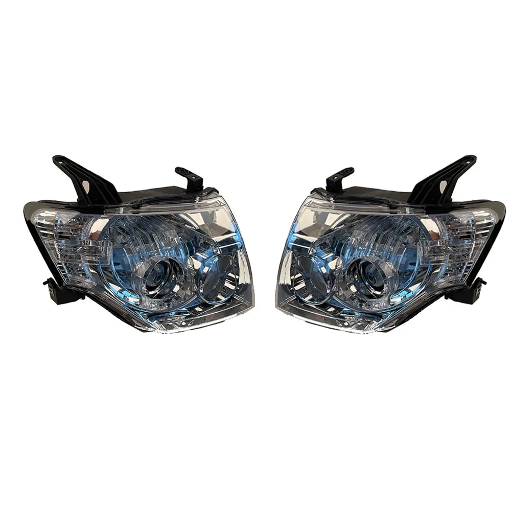 2PCS Car Headlights Lens Turn Light 8301A923 8301A924 For Mitsubishi Pajero V83W V93W V97 2006 to 2011