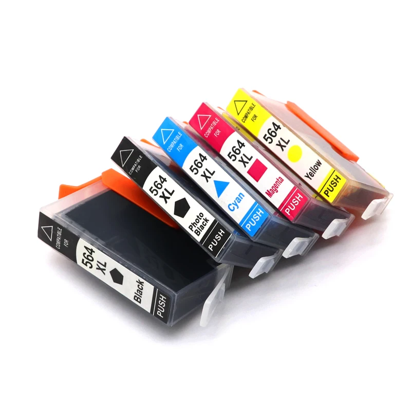 Compatible 564XL ink cartridge for hp 564XL for hp564 Photosmart 5510/5511/5512/5514/5515/5520/5522/ 5525/6510/6512/6515 printer