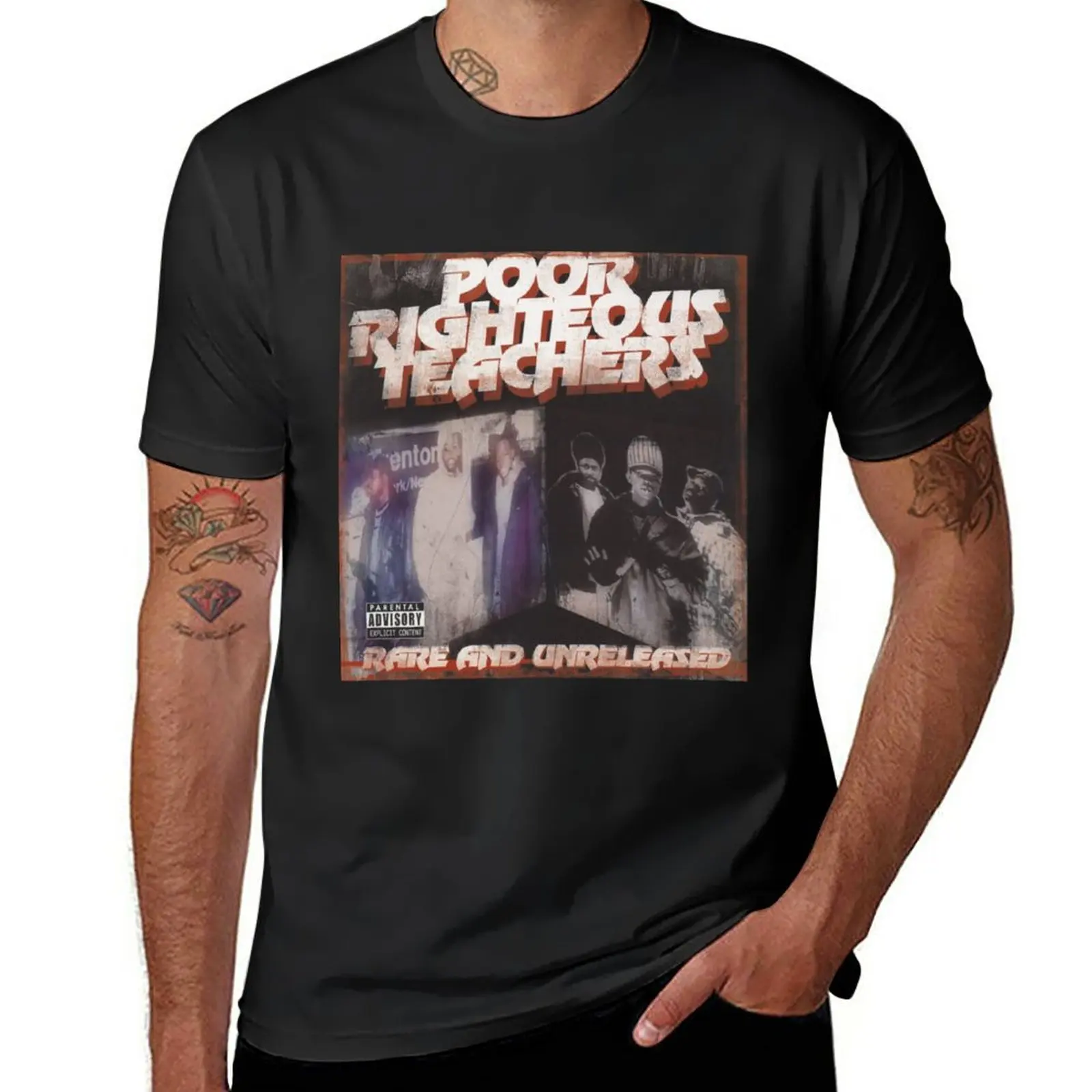 New Poor Righteous Teachers- Rare & Unreleased T-Shirt boys animal print shirt graphic t shirts mens t shirts casual stylish