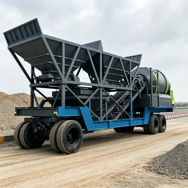 Hydraulic Self Loading Electric Concrete Mixer 500L for Small Precast Yard Construction Site Customized High Quality