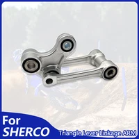 Para SHERCO 2017-2024 palanca triangular de brazo de conexión de suspensión de choque trasero de motocicleta SE SEF 125 250 300 450 500