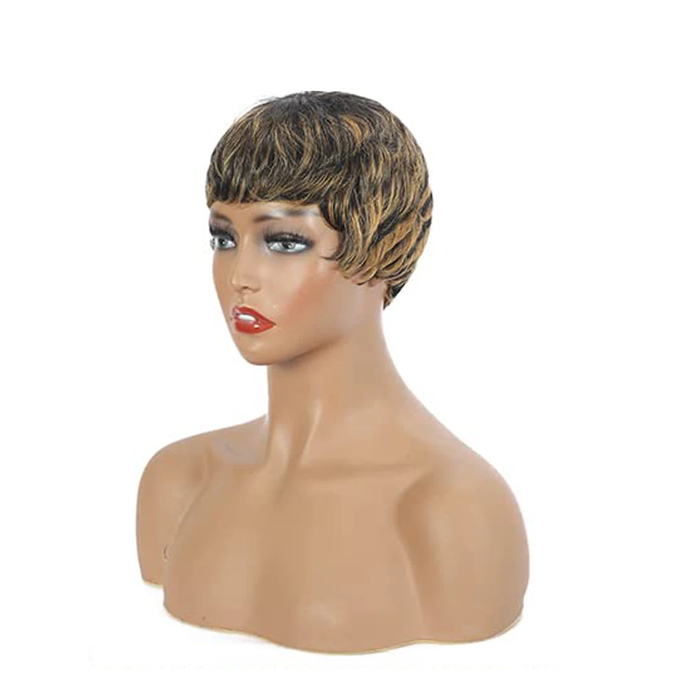 Short Red Hair Wig Synthetic Short Wigs for Black Women Short Haircut Wig Short Red for Women