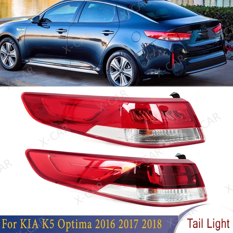 

Rear Bumper Outside Tail Light Rear Brake Turn Signal Lamp For KIA K5 Optima 2016 2017 2018