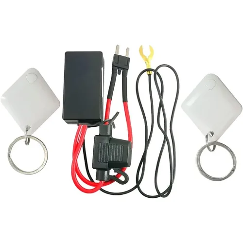 Imagen 2 del producto Sistema de inmovilizador de coche, sistema de seguridad de inmovilizador de coche con detección automática, cerradura electrónica antirrobo para motor con