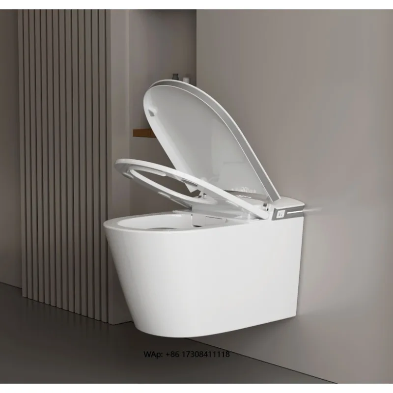 

High End Modern Automatic Smart Toilet Bathroom Wall Hung Electric Smart Toilets
