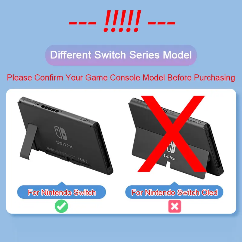 Capa protetora decorativa Faceplate para Nintendo Switch, Carregamento TV Dock Station, Fashion Color, Substituição da placa frontal Case