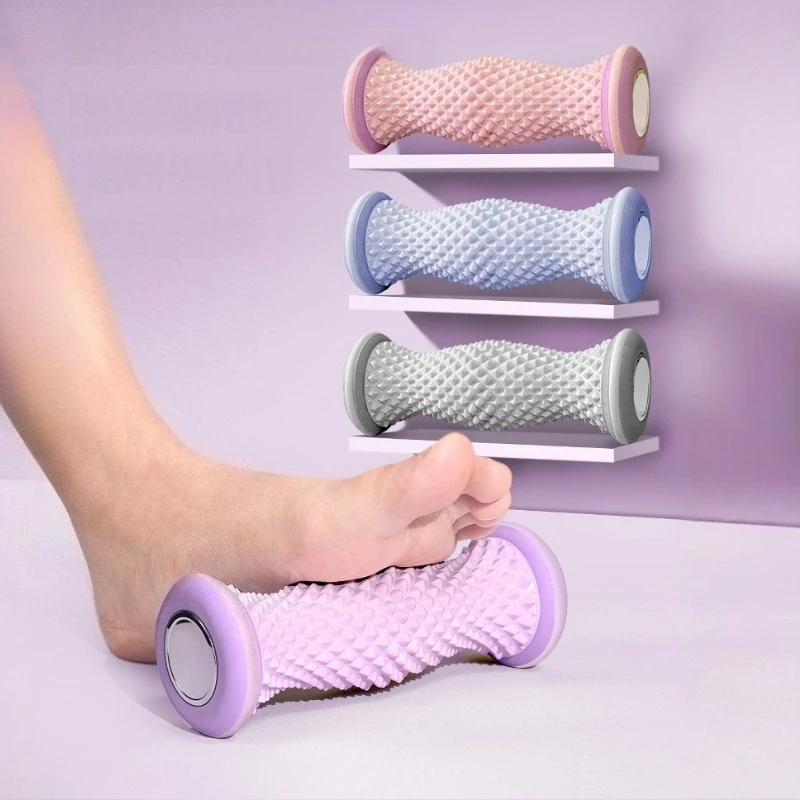 

Foot Massager Massage Roller Yoga Plantar Fascia Roller Home Fitness Fingerpressure Board Deep Muscle Relaxation Plastic Roller