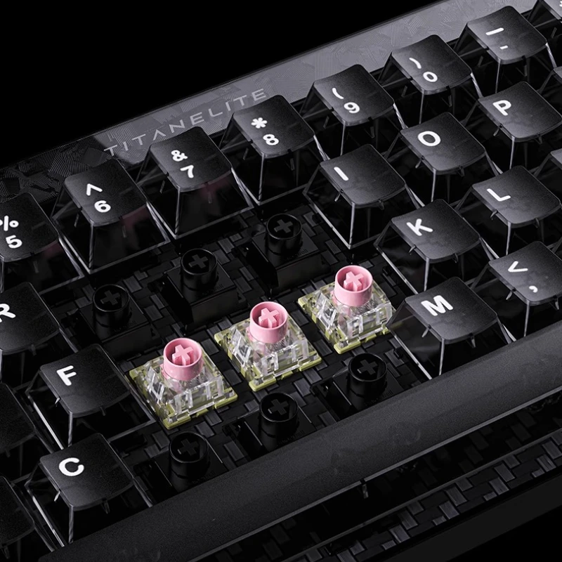 คีย์บอร์ดเกมมิ่ง TITAN68 Turbo Magnetic Switch แบบมีสาย RGB RT0.001 คีย์บอร์ดอีสปอร์ต Valorant สำหรับเล่นเกมและทำงาน