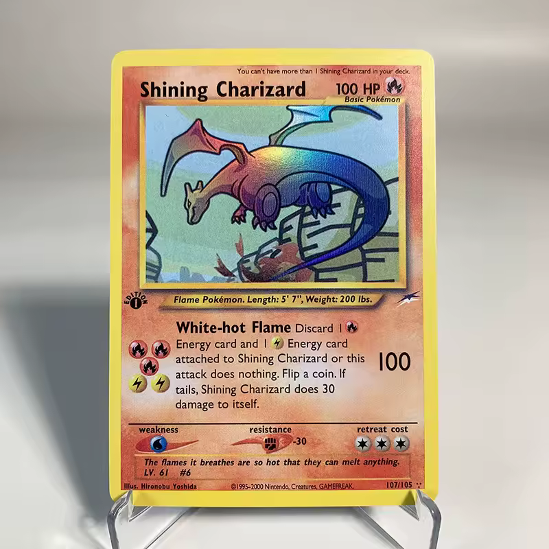 Charizard Pokemon Cards Shining Charizard Holographic Charizard Ex GX VMX Hobbies Rare Collection Battle Cards Toys Gifts - Image 17