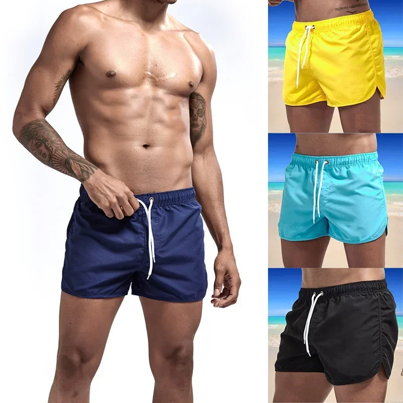 Men's Swim Trunks Swim Shorts Quick Dry Board Shorts Bathing Suit for Swimming Surfing Beach Water Sports Summer 9 Colors S-3XL