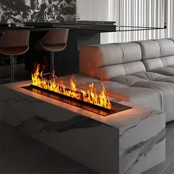 Electric Fireplace with 3D Colorful Flame Effect and Water Steam Perfect for Living Room Fireplace Humidifier, and Decorative TV