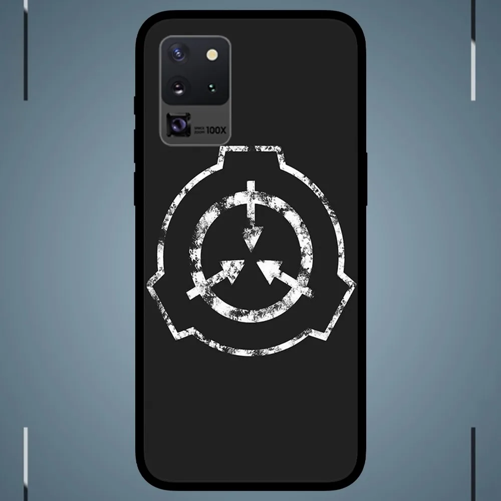 SCP Foundation  Phone Case For Samsung Galaxy S24 S23 S22 S21 S20 FE Note9 10 Plus Ultra Lite 5G Black Phone Case