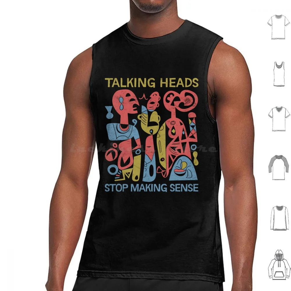 Stop Making Sense Tank Tops Vest Sleeveless Talking Heads Psycho Killer Talking Heads Psycho Killer David Byrne New