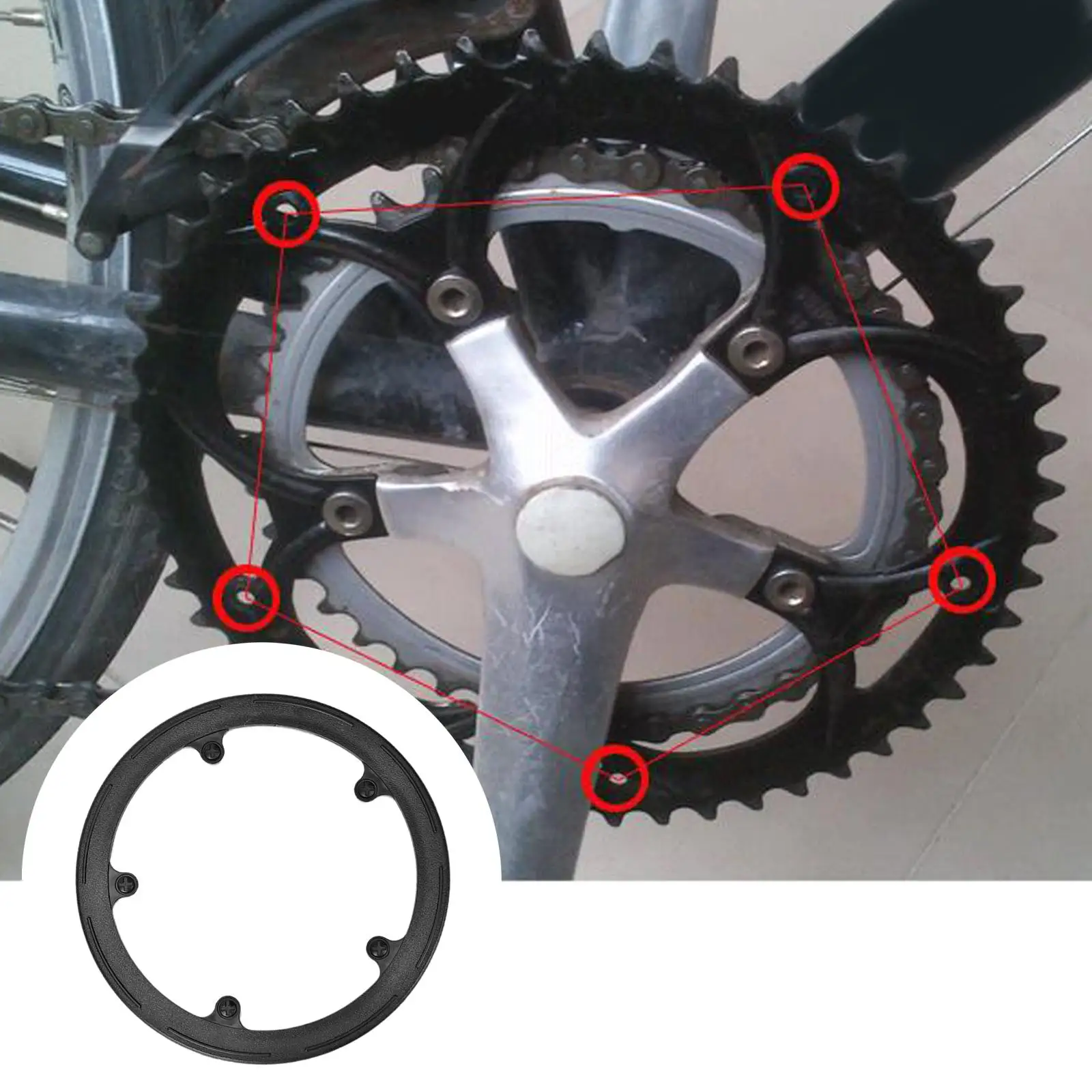 High-Quality Chain Wheel Guard - Enhanced Protection for Your Bike