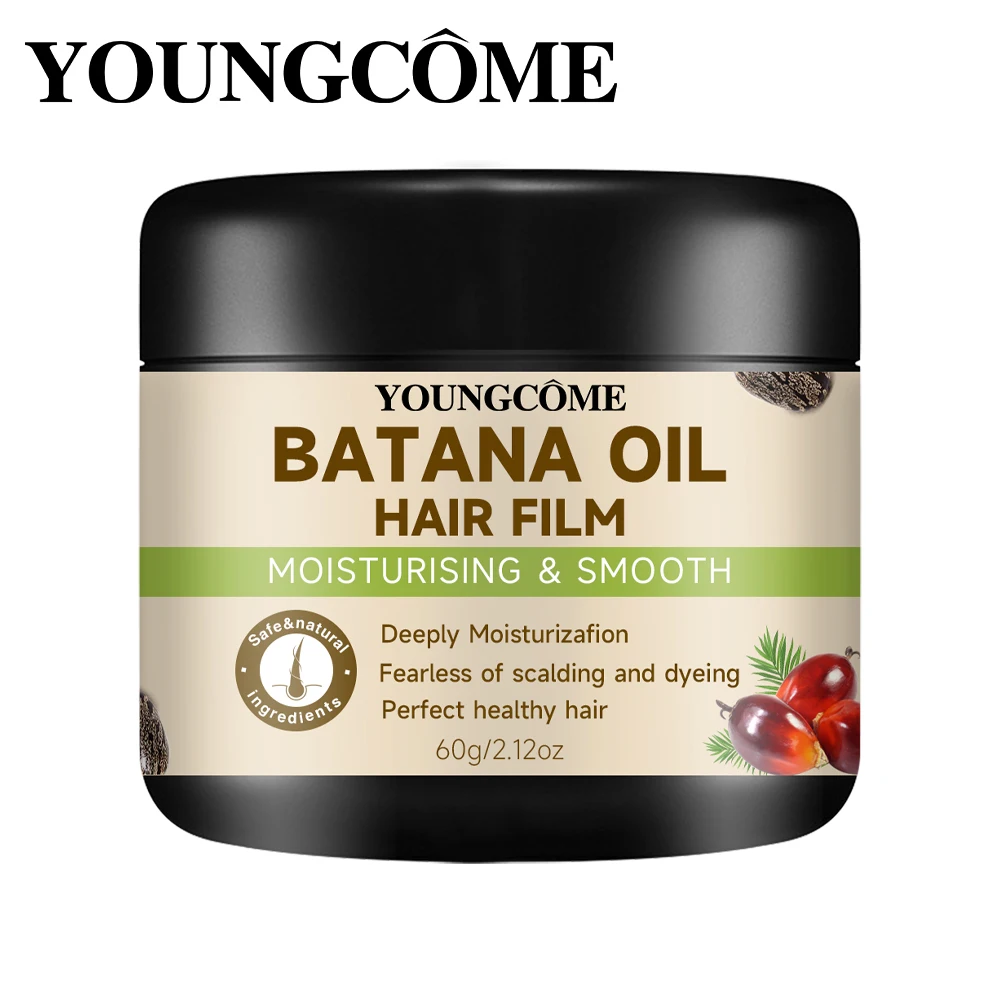 

Batana essential oil hair mask,Repair Damage Strengthens Hair Split Hair Nourishing Moisturizing Treatment Promotes Scalp Health