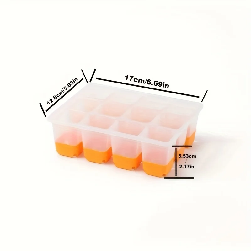 10 Pcs Seed Starter Tray 120 Cells Seed Starter Kit Reusable Silicone Seedling Starter Trays Base Greenhouse Germination Tray Ki
