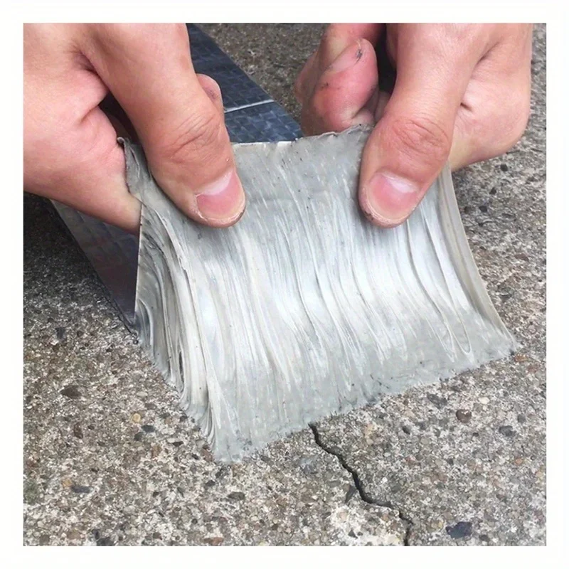 1 Roll Premium Waterproof Aluminum Foil Tape - High Temperature Resistance For Wall, Pool, Roof Crack & Duct Repair Sealing