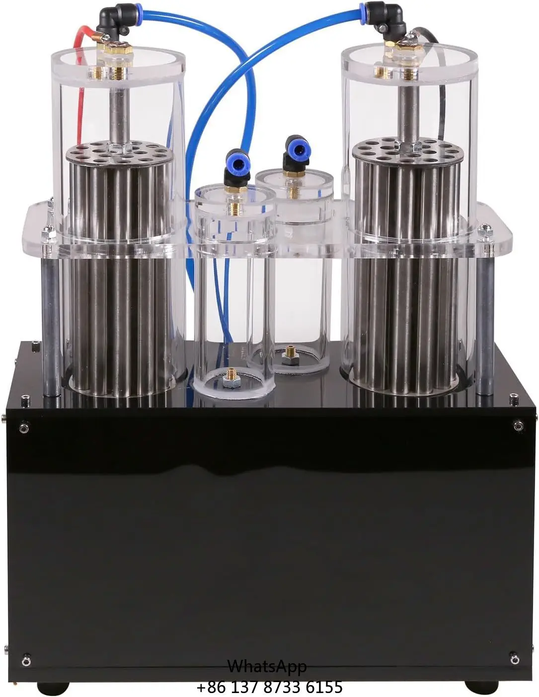 

Hydrogen Oxygen Separation Electrolyzer Science Experiment Equipment Kit 99.99% Purity 12V 400W Power Sodium Hydroxide