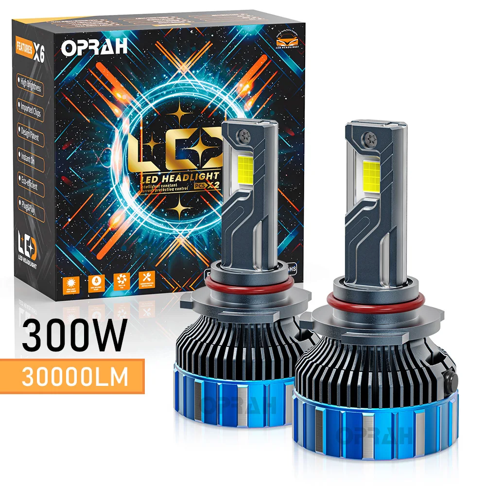 

H1LED Headlight 12000LM 700W Bulbs H3 H4 H7 H11 90059006 Canbus No Error 4575 High Power Chip Auto Kits Fog Lamp 6000K White 12V