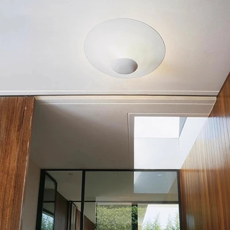 Scandinavische minimalistische slaapkamer plafondlamp ontwerper creatieve hal studeerkamer kinderkamer LED ronde plafondlamp