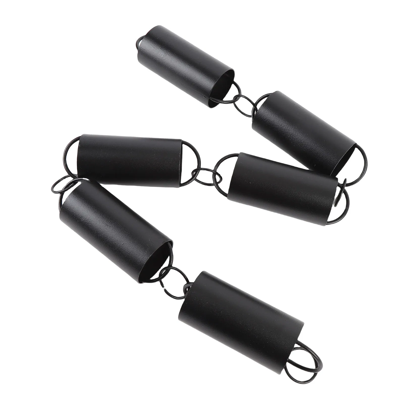 39.4in Cylinder Rain Chain Aluminum Alloy Rustproof Weatherproof Decorative Rain Catcher Chain for Gutters Rain Gutter Downspout