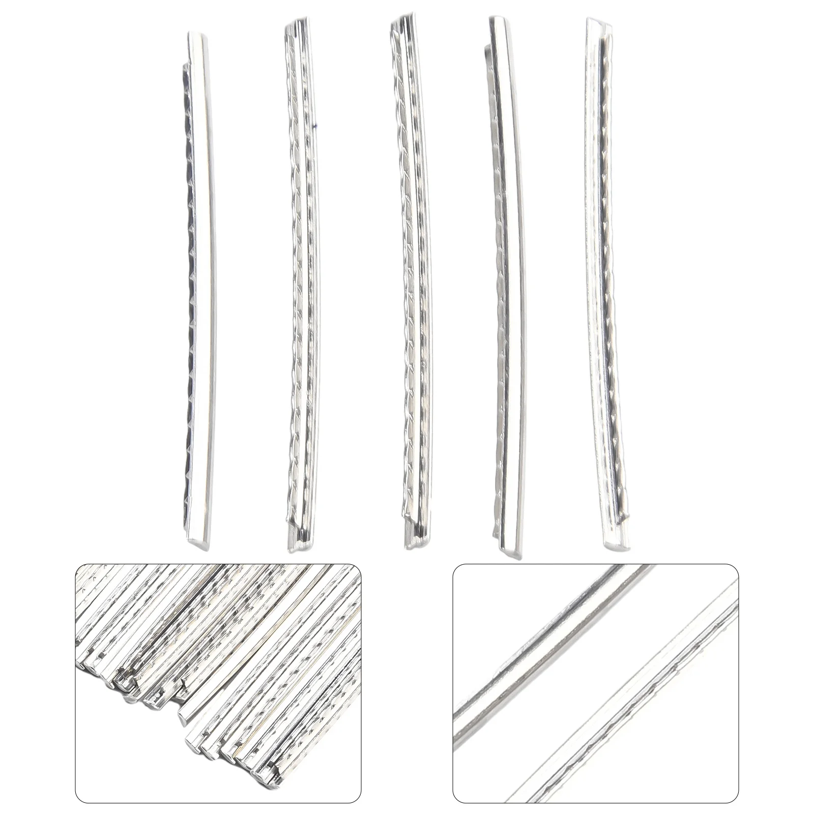 Parts Bass Fret Wires Bass Fret Wires Replacement Silver Wear Resistant Accessories Cupronickel Fingerboard Tool