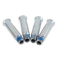 8 Uds. Zapatos para patines, clavos, tornillos para clavos, cuchillas para patines de acero, tornillos, zapatos para patines, clavos, perno, tornillo para clavos de 35mm/38mm