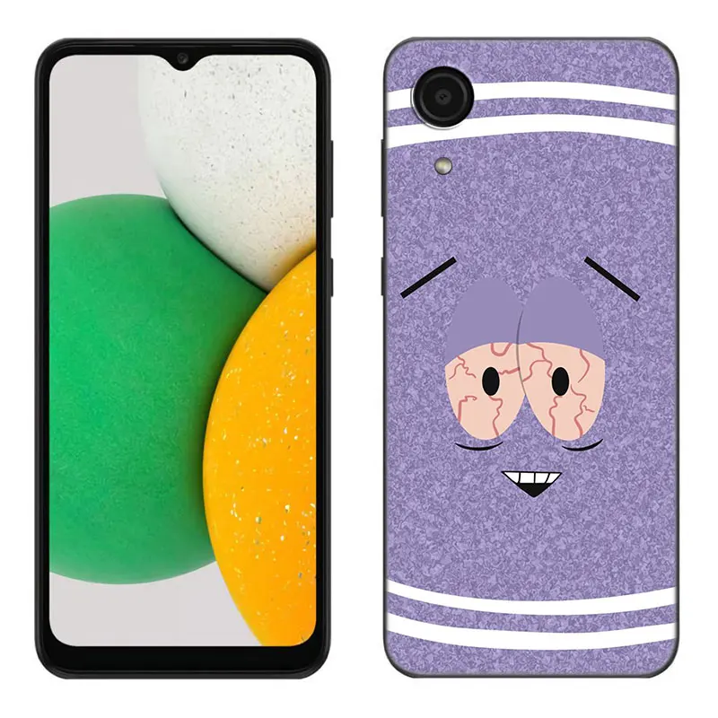 Cartoon S-South P-Park Phone Case For Samsung Galaxy A01 A03 Core A04 A10 E A02 A05 A20 A21 A30 A50 S A6 A8 Plus A7 A9 2018