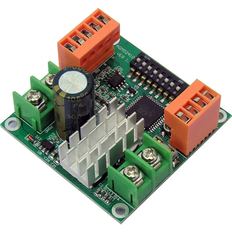 

12/24V180W professional DC motor driver/board controller governor current PID forward and reverse